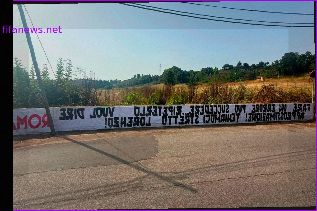 Roma Fans Show Support for Pellegrini Amidst Celik Controversy: "One Mistake Can Happen... Let's Keep Him Close"