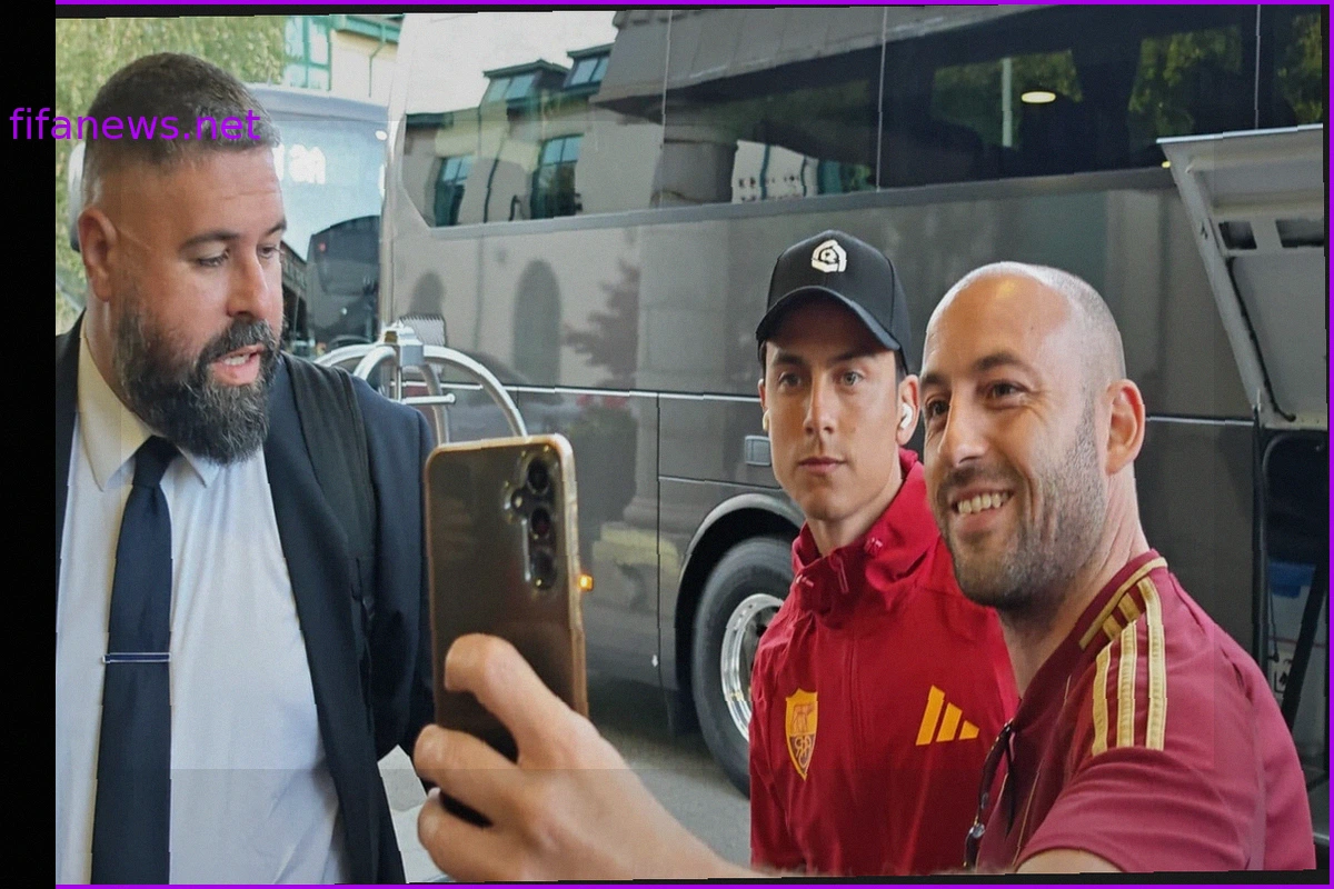 AS Roma Lands in Wales: Selfies and Autographs at Cardiff Resort