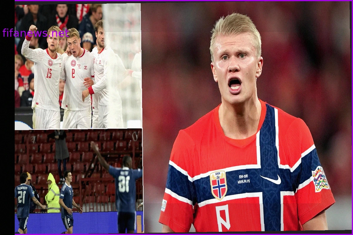 Haaland's Brace Seals Victory; Hojlund and Douvikas Shine in Nations League Opener