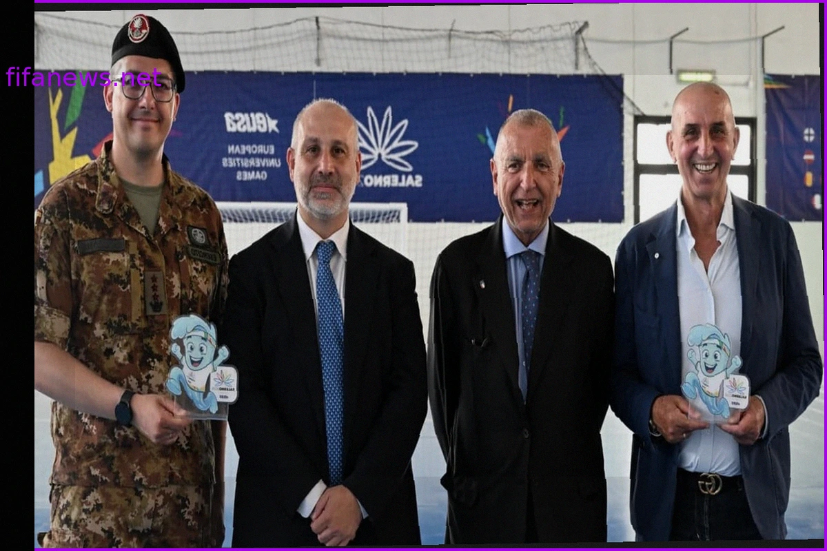 European University Games in Salerno: Rector D'Antonio and CUS President Applaud Renovated “Pala Palumbo”