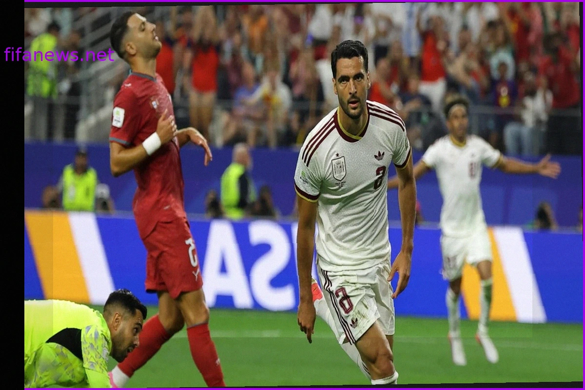 Spain Edges Out Portugal, Cristiano Ronaldo Eliminated: Merino Scores in the 91st Minute