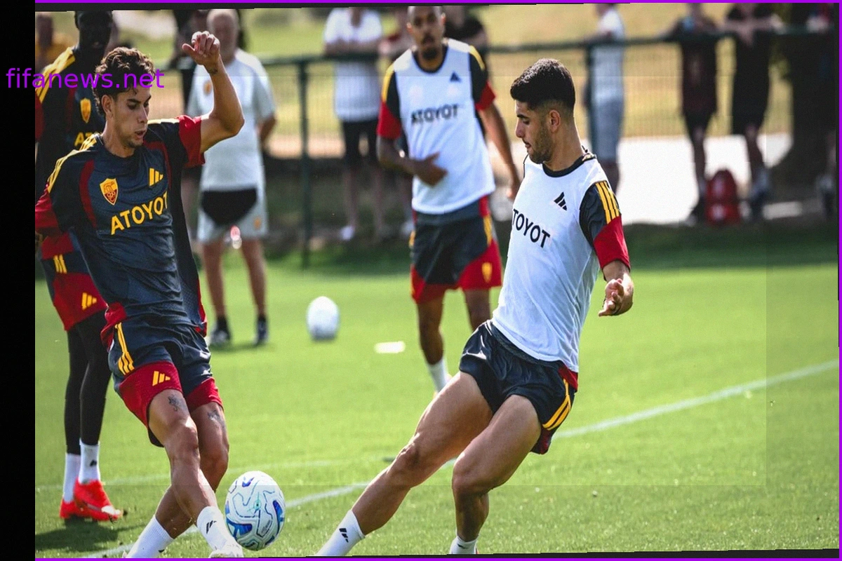 Intensity, Rhythm, and Pressure: Roma's Training Session with Kourialikis, Minus Wesley