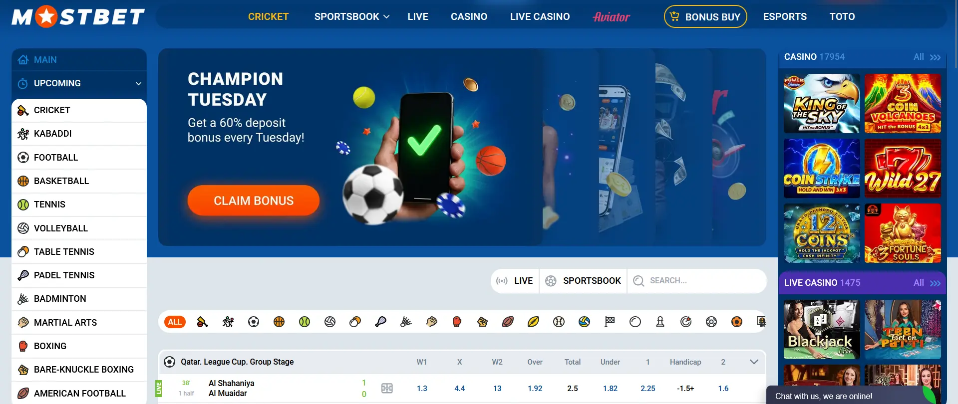 Mostbet's Competitive Position