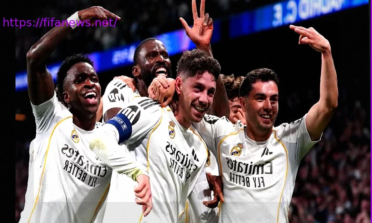 Champions League: Valverde’s Hat-trick Propels Real Madrid to Crushing 3-0 Victory Over Manchester City