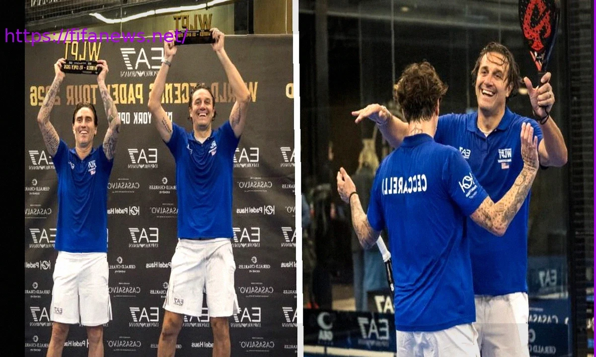 Toni and Ceccarelli Conquer New York: EA7 World Legends Padel Tour’s American Leg Victory