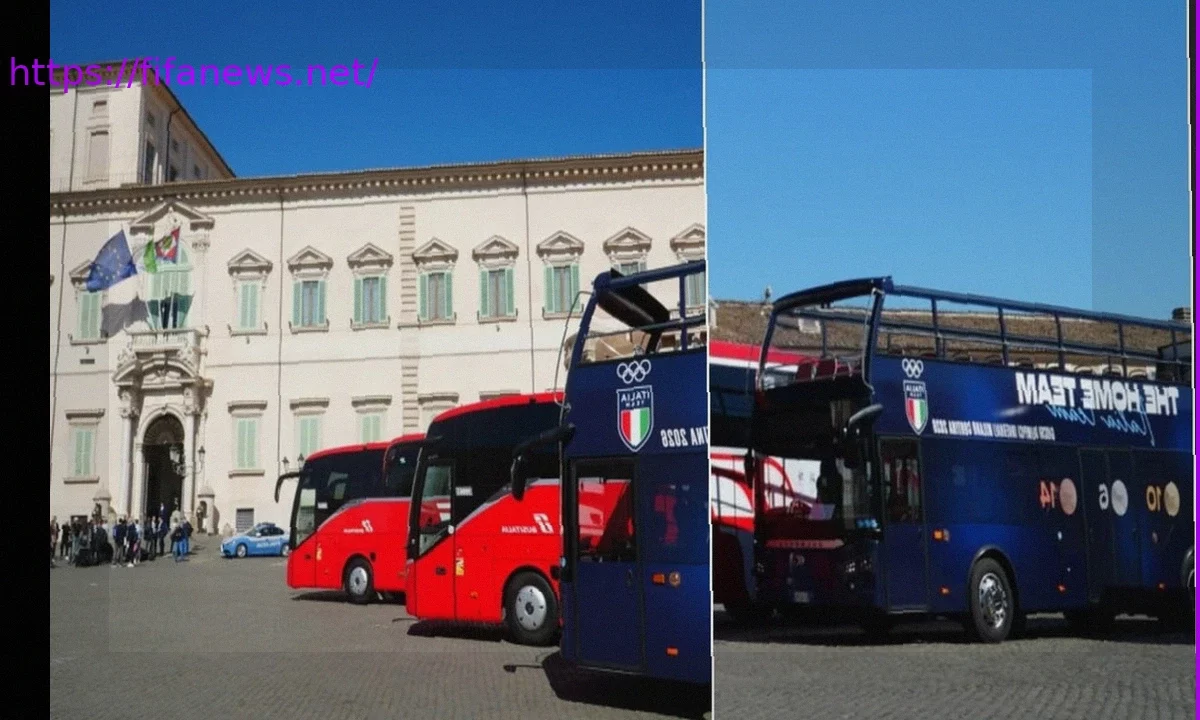 Busitalia Escorts Olympic Champions to the Quirinale Ahead of Milano Cortina 2026