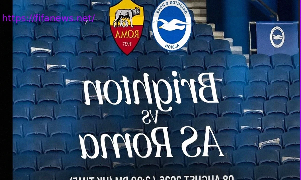 Roma, amichevole a Brighton ad inizio agosto