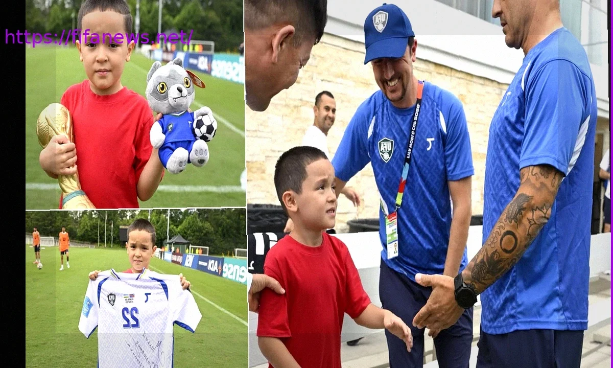 L’Uzbekistan di Cannavaro ‘premia’ il piccolo Isfandiyor